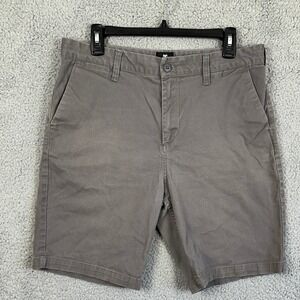DC Shorts Skateboarding Mens 33 Gray Straight Skateboard Stretch Outdoor Pockets